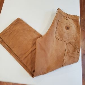 Carhartt Light Brown Lined Work Pants